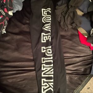 High rise pink legging